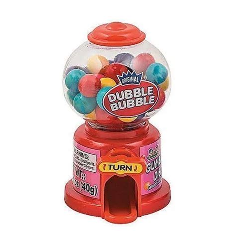 Yummyt Kidsmania Dubble Bubble Gumball Dispensers Red