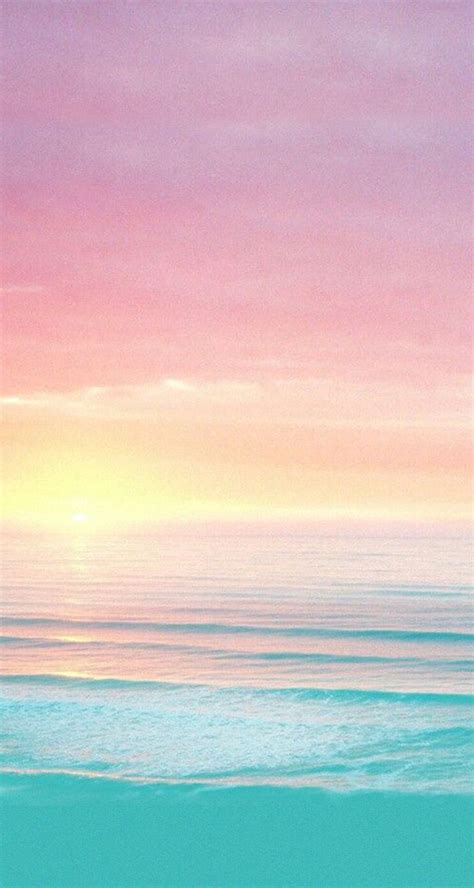 Pastel Pink Sunset Iphone Wallpaper Sunset Iphone Wallpaper Watercolor