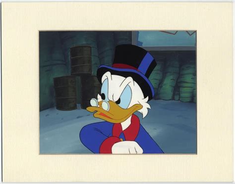 Disney Duck Tales Animation Cel Uncle Scrooge