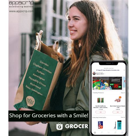 Grocer | Online Grocery Shopping Software | Grocery Delivery App Script | Grocery shopping ...