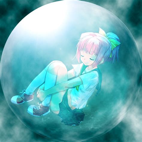 Girl In Wather Bubble By Michi Sama2030 On Deviantart