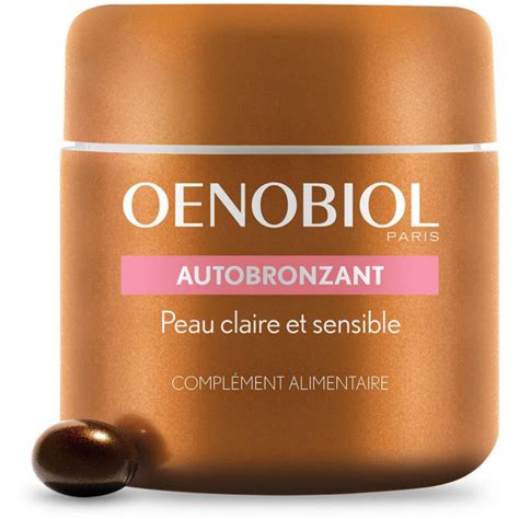 Oenobiol Autobronzant Peaux Sensibles Teint Hâlé Et Avis