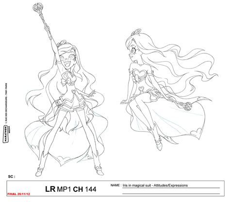 Are you ready for another fun coloring game? BERTRAND TODESCO — lolirock characters 1/ iris, princess ...