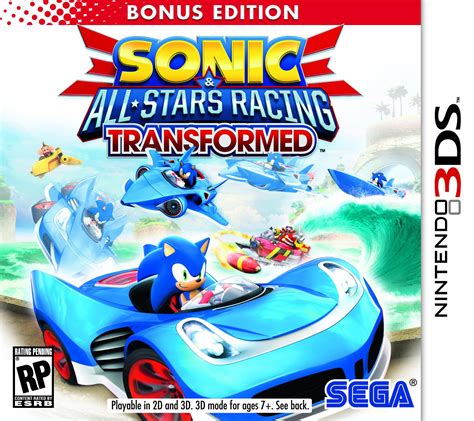 Sonic And All Stars Racing Transformed Bonus Edition Release Date 3ds