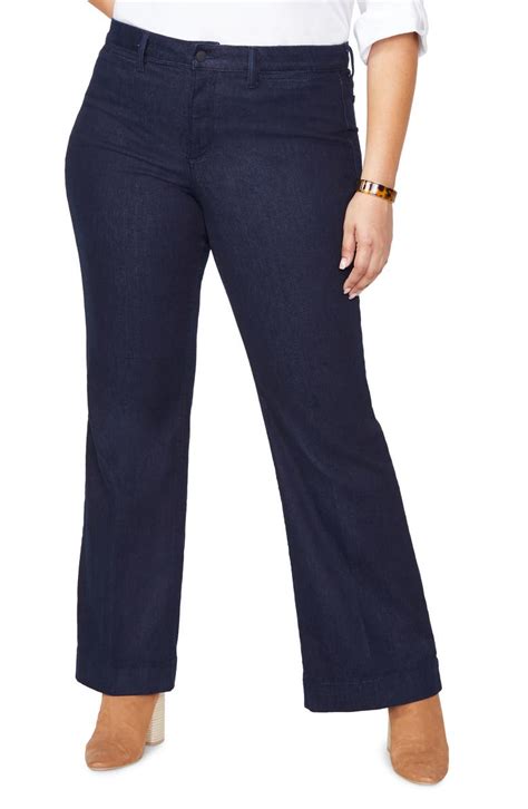 nydj teresa trouser jeans plus size nordstrom