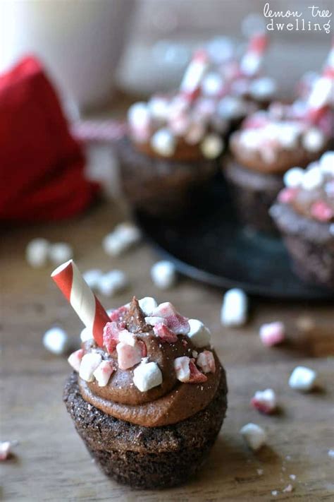 Peppermint Hot Chocolate Cookie Cups Lemon Tree Dwelling