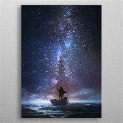 Night Dream Traveler Poster By Mcashe Art Displate Sky Artwork