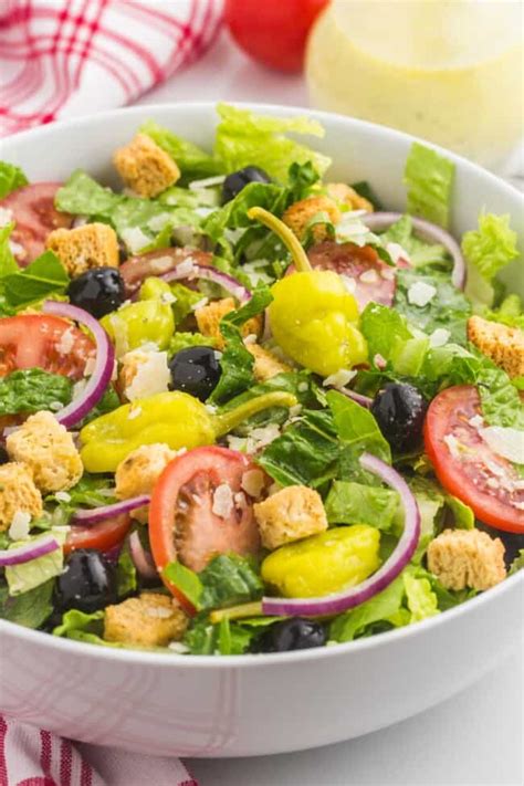 Olive Garden Salad Copycat Recipe Little Sunny Kitchen