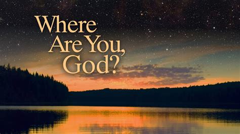 Beyond Today -- Where Are You God? - YouTube