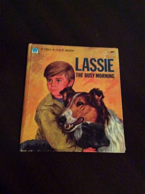 Set Of Three Vintage Lassie Books Tell A Tale Books Lassie