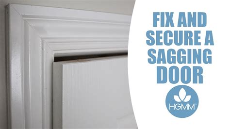 Secure And Repair A Sagging Door Youtube