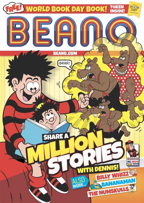 Beano Teams Up With World Book Day To Share A Million Stories World