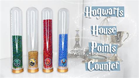 Harry Potter Diy Hogwarts House Points Counter Cherry Wallis Youtube