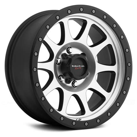 Walker Evans Racing® 504mb Legacy Wheels Satin Black With Diamond Cut