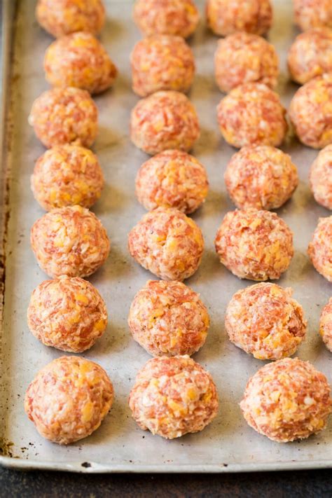 Sausage Balls Recipe Dinner At The Zoo