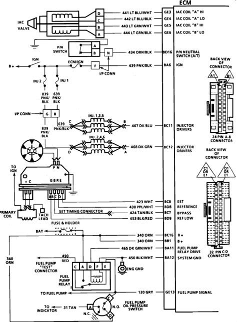 Oil wiring diagram vulcan heater delonghi carrier furnace. On my 91 camaro the fuel pump won't come on have changed out the relay, have power back, have ...