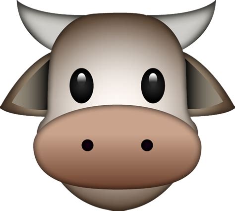 Download Cow Emoji Image In Png Emoji Island
