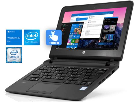 Hp Probook 11 Ee G2 Laptop 116 Hd Touch I3 6100u 23ghz 4gb Ram