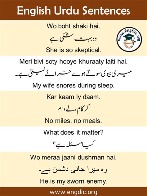 English To Urdu Full Sentence Translation Pdf Engdic