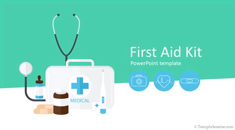First Aid Kit Powerpoint Template Free