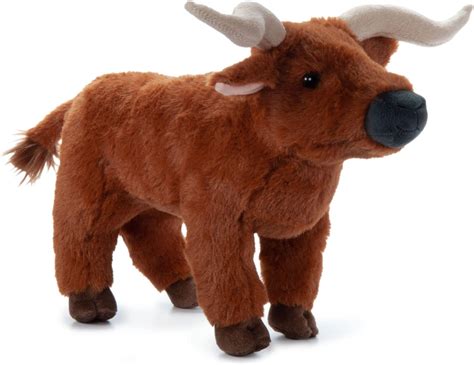 The Petting Zoo Longhorn Stuffed Animal Plushie Ts For