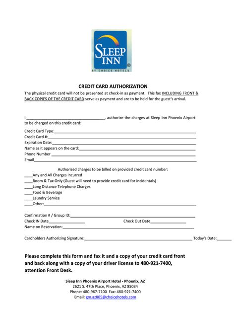 Guests praise the comfy beds. Candlewood Suites Credit Card Authorization Form - Fill Out and Sign Printable PDF Template ...