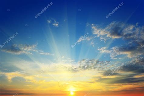 The Sun Above The Horizon — Stock Photo © Alinamd 11687543