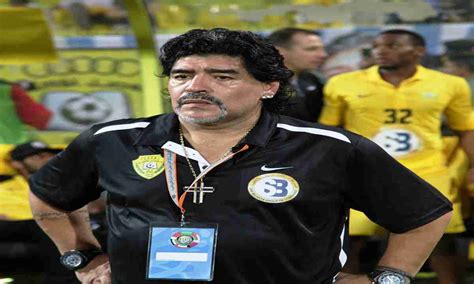 Maradona Recent Diego Maradona Has A Surprising New Job In Football
