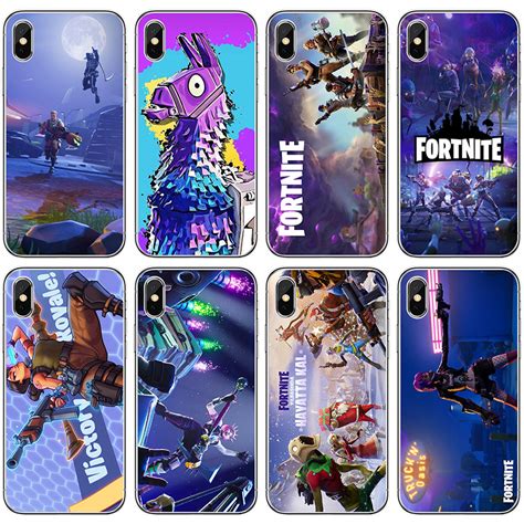 Fortnite Game Royal Battle Tpu Rubber Cover Case For Apple Iphone 567