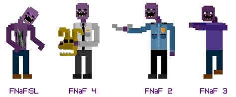 More Detailed Versions Of The Fnaf Minigame Purple Guys