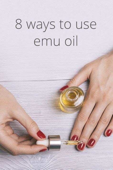 Find out everything you need to know about emu oil here today. Emu Oil: Skin Benefits, Internal Uses, and Side Effects ...