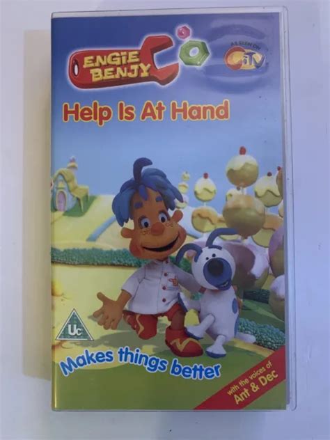 Citv Engie Benjy Vhs Video Tape Cult Classic Help Is At Hand 12