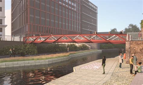New Pedestrian Bridge Given Go Ahead At Londons Kings Cross Related