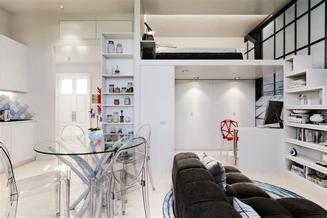 Living Room Interior Design Studio Apartment