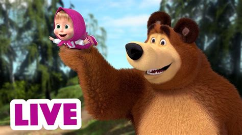 🔴 live stream 👱♀️🐻 마샤와 곰 😁🏃 즐거움을 쫓아서 😁🏃 masha and the bear youtube