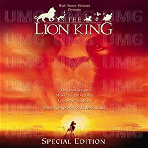 Reviews For Hans Zimmer The Lion King Original Soundtrack Hans Zimmer
