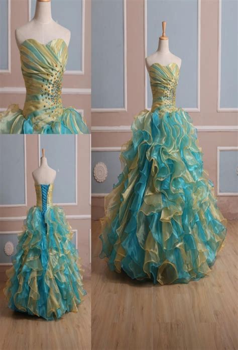 2020 In Stock Sex Ball Gown Quinceanera Dresses With Beading Crystals Lace Up Sweet 16 Dresses
