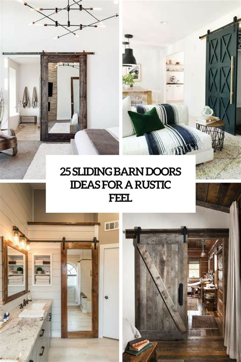 25 Sliding Barn Doors Ideas For A Rustic Feel Digsdigs
