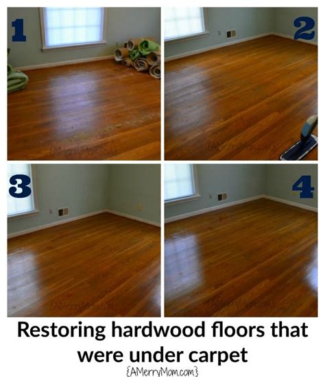 It is a lot of work and has to be spread out over at least three days with no use of the room, but it can really revive an iffy room and +1 for refinishing. Restoring hardwood floors under carpet - without ...