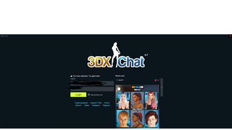 Disconnection Error Login Attempts Technical Support 3DXChat Community
