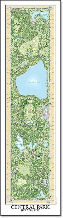 Central Park Nyc Map Pdf Darcey Pulley