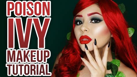 halloween series poison ivy makeup tutorial daisy marquez youtube