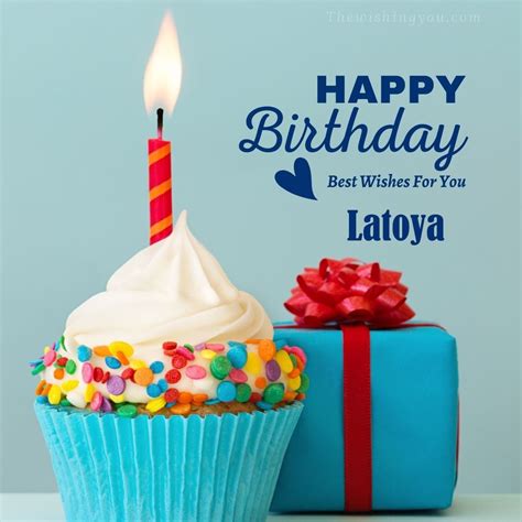 100 Hd Happy Birthday Latoya Cake Images And Shayari