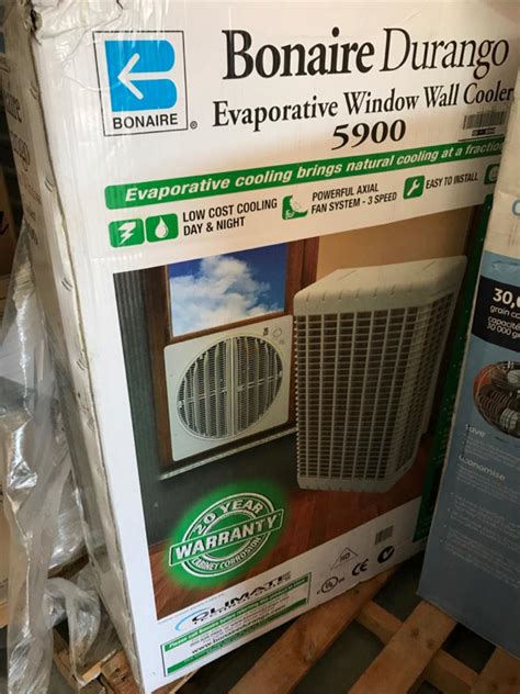 Bonaire Durango 5900 Cfm 3 Speed Window Evaporative Cooler For Sale In