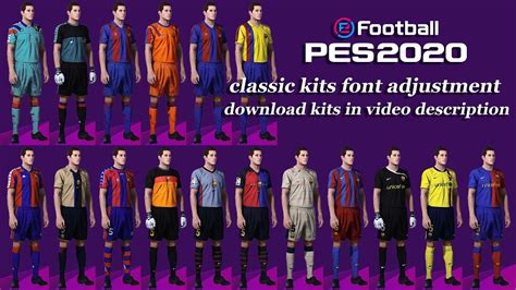Custom kit for ps4 contro. Barcelona classic kits PES 2020 [font adjustment guide ...