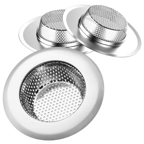 Ayesha's baby is on fire, in an oven. Helect 3-Pack Kitchen Sink Strainer Basket, 4.5-inch