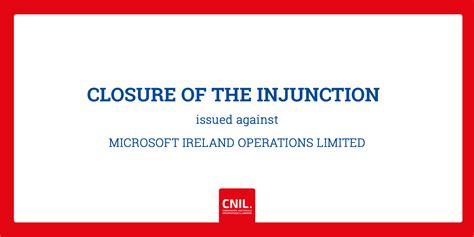 Cnil En On Twitter By Decision Of May The Cnil Closed The Injunction Issued On