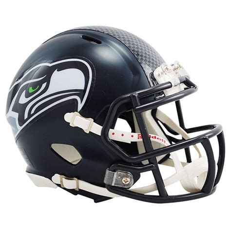 Seahawk's helmet 2 machine embroidery design. Seattle Seahawks Riddell NFL Mini Speed Football Helmet | eBay