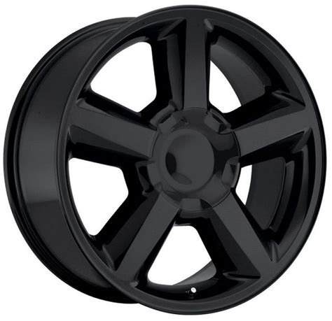 20 Inch Oe Performance 131gb Chevy Tahoe Ltz Wheels Gloss Black Rims