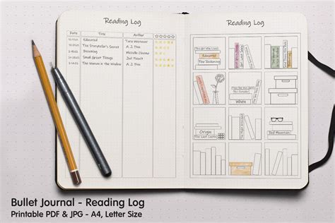 Bullet Journal Book Tracker Pdf New Book Edition We Are Books Readers
